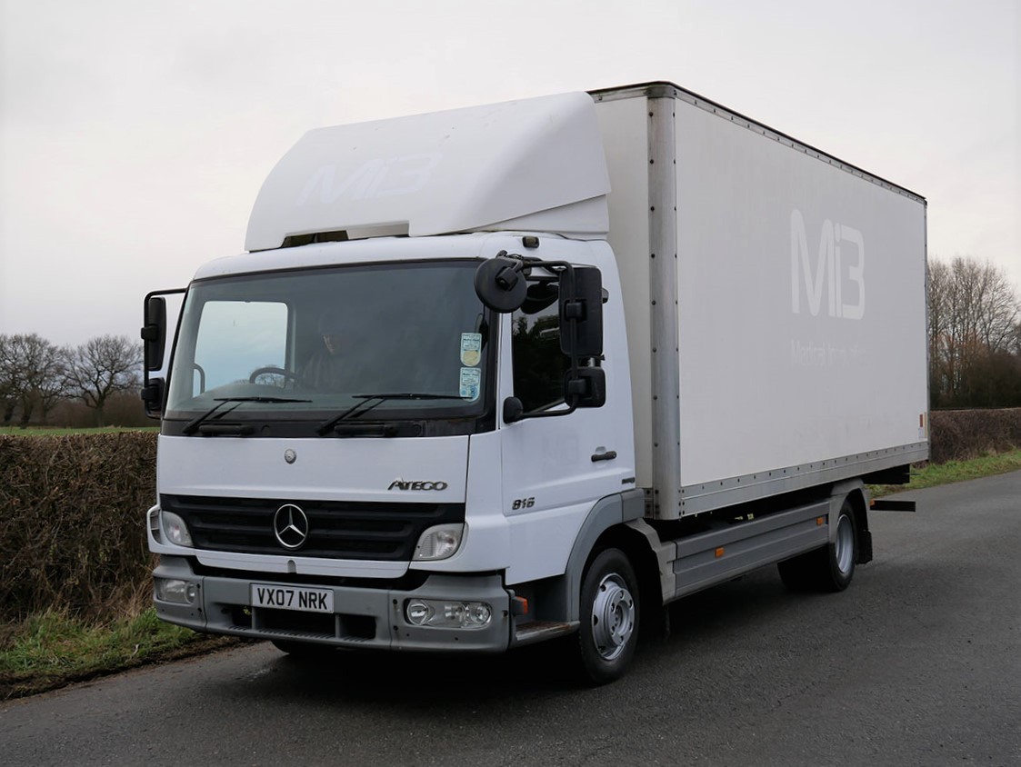 Mercedes Benz Box Truck